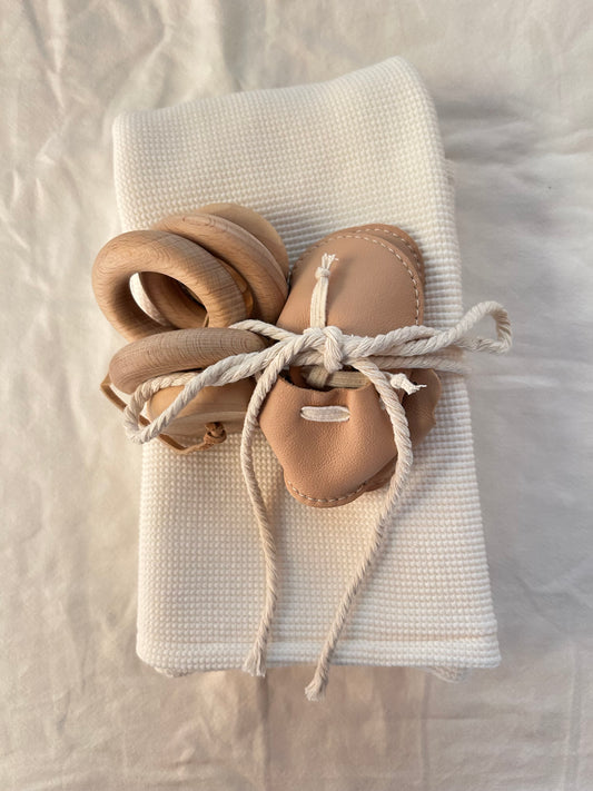 Heirloom thermal baby blanket